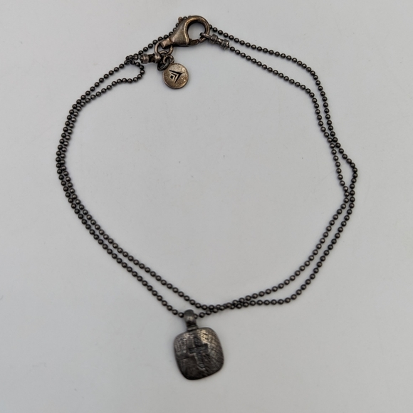 Silpada N1925 925 Sterling Silver Cross Pendant Necklace Faith Religious - Picture 2 of 11